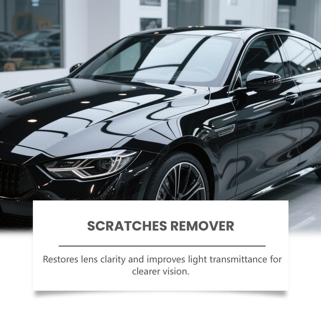The Scratch Remover For Glasses Is A Gentle Polishing Care Resin Glass That Reduces Minor Scratches And Is Safe Without Damaging,30ML
