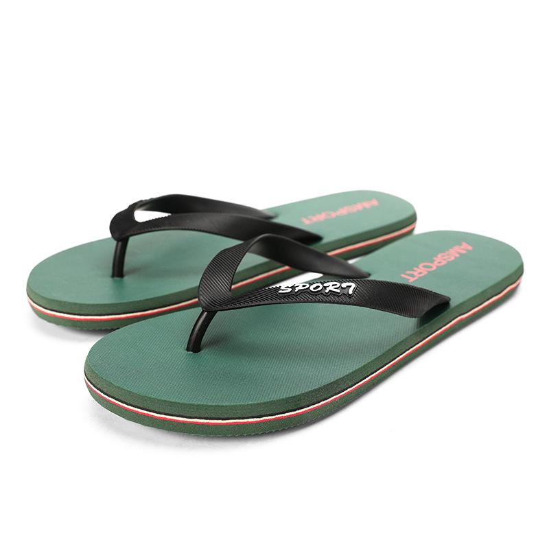 Pantofle pánské letní žabky venkovní protiskluzové ležérní pánské venkovní plážové boty štípající prsty korejská verze trendy internetová celebrita nazouváky