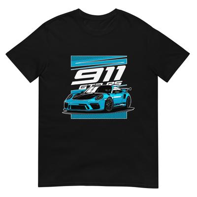 911 Gt3 Rs Supercar Racing Sports Classic Vintage Old Car Tshirt