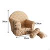 Baby Photography Sofa Decoration Cozy Armchair Cushion Pillow Set Photo Props for 3-6 Months