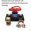 12V 24V Manual Battery Disconnect Switch for Cars RVs Trucks and Boats 100A