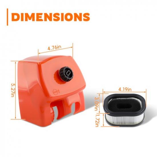 Air Filter Cover Base Baffle Kit For STIHL 066,MS650,MS660 Chaaws Tools Parts