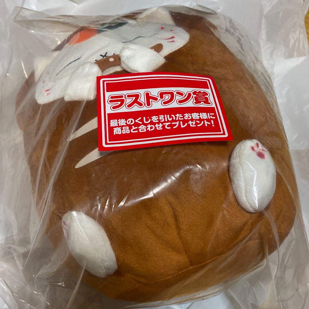 

Ichiban Kuji Книга друзей Фестиваль Нянко-сенсея Последний приз Жареный кальмар Нянко-сенсей Мягкая игрушка Нацумэ