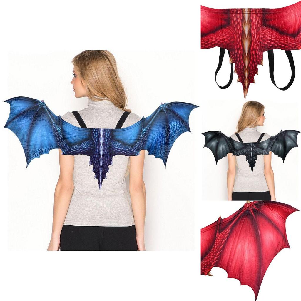 Vivid Non-woven Dragon Wings Cosplay Props For Halloween Parties And Role Play