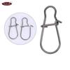 TAKEDO 1000PCS/BAG Reinforced Fishing Snap Stainless Steel Fishing Accessories Powerful Connector Hook and Lure YM-2004