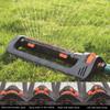 Wide Coverage 19 Hole Oscillating Sprinkler Heavy Type Rotating Lawn Sprinkler Head For Even Garden And Yard Watering