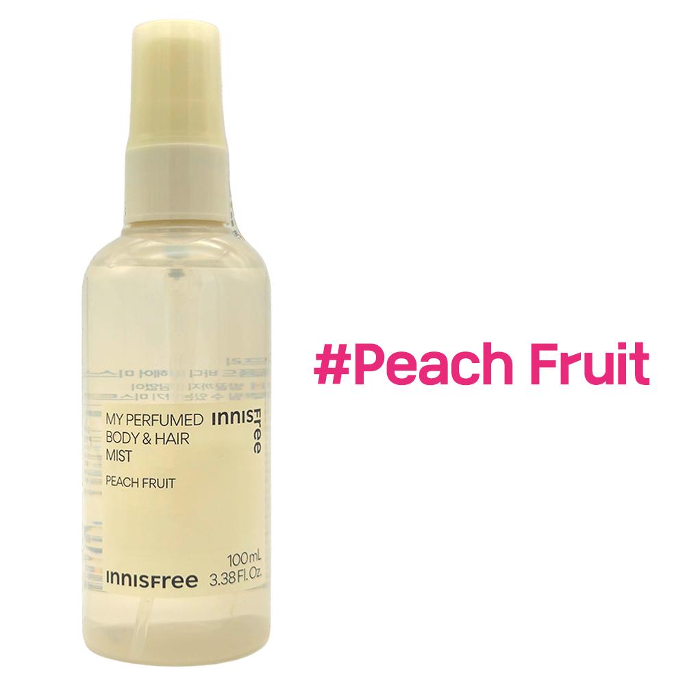 

[INNISFREE] My Perfumed Body & Hair Mist 100ml (1pc) #Peach Fruit