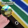 Rete Ombreggiante Traspirante a Strisce Colorate ad Alta Densità Adatta per Terrazze, Picnic, Pensiline, Giardini, Balconi e Ombreggianti per Corridoi