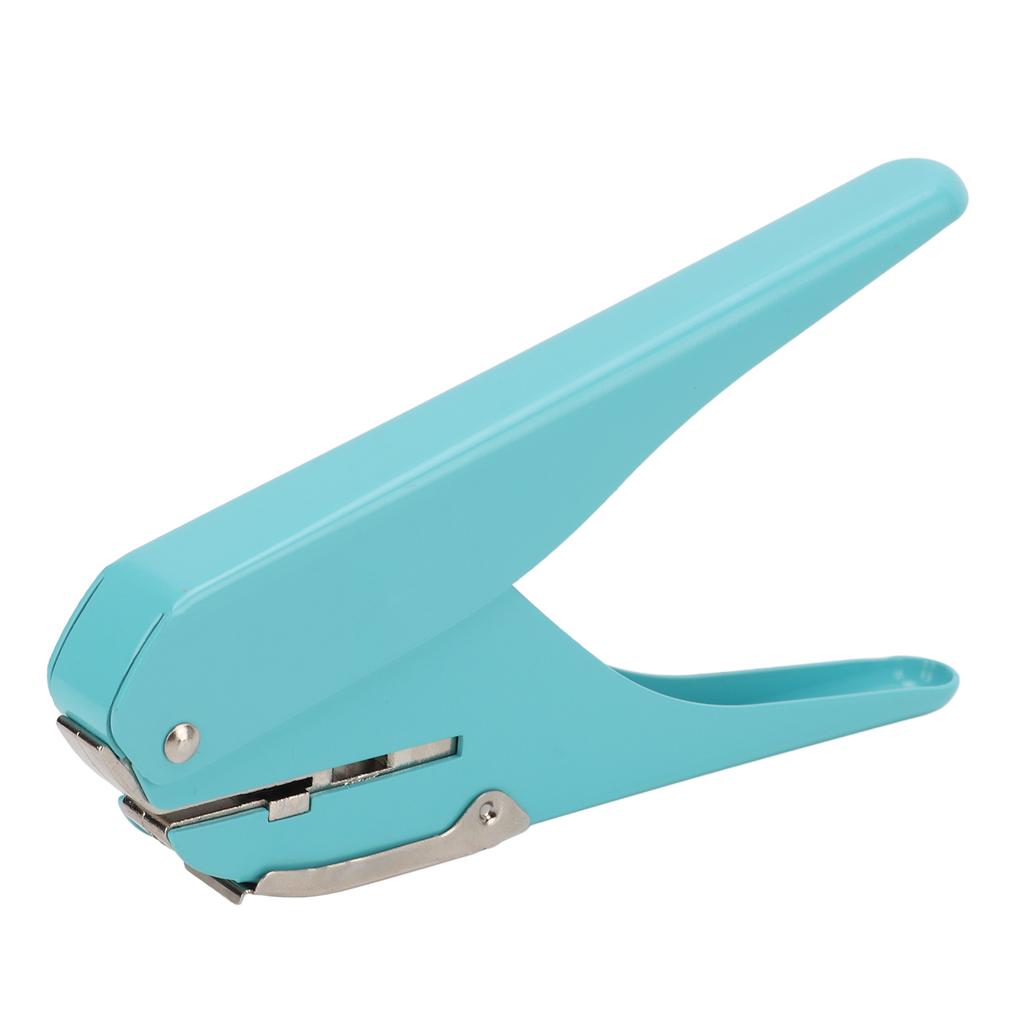 Single Hole Punch 10 Pages Practical Manually Shiitake Shape Hole Puncher Single with Positioning Ru