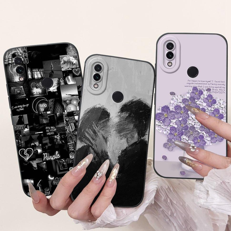 Phone Shell For Xiaomi Redmi 7 Cover Soft Silicone TPU Case Animals Patterned Cases For Xiaomi Redmi 7 Redmi7 Protector Cover