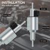 Car Diesel Heater Oil Fuel Pump 12V 24V Pulse Metering Gas Inline Car Air Parking Heater Oil Fuel Pump Auto Heaters Accessories