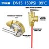 Heavy Type Brasses Pressures Relief Valves for Hot Water Systems Auto Relief Valves Pressure Reducing Regulator