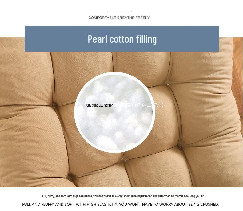 Thickened Winter Rocking Chair Cushion for Recliners and Folding Chairs