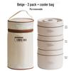 304 Stainless Steel Multi-layer Insulated Bento Box for Home or Office - Portable Single-Person Lunch Container