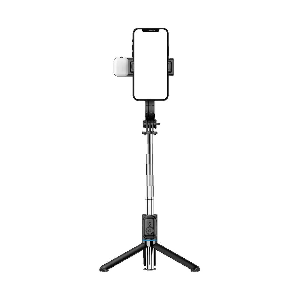 Selfie Stick Tripod 107cm Bluetooth Wireless Remote Fill Light Portable Phone Stand Live Streaming Video Recording C01s