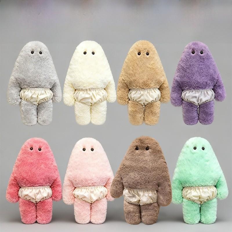 Cartoon Creative Pants Disguise Plush Toy With Soft Cotton For Office Desk Decor