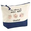 Makeup Bag - PLANETEE - Chantal's Nail Art Supplies - Large Size - Cotton - HD Printing