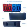 Waterproofs Score Board Tabletops Flip Scoreboard Score Keepers Score  Flippers for Basketball Volleyballs Table Tennis