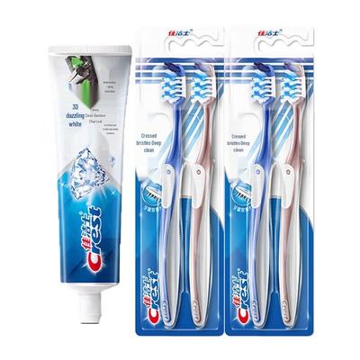 Crest 3D White Micro Charcoal Toothpaste & Toothbrush Set