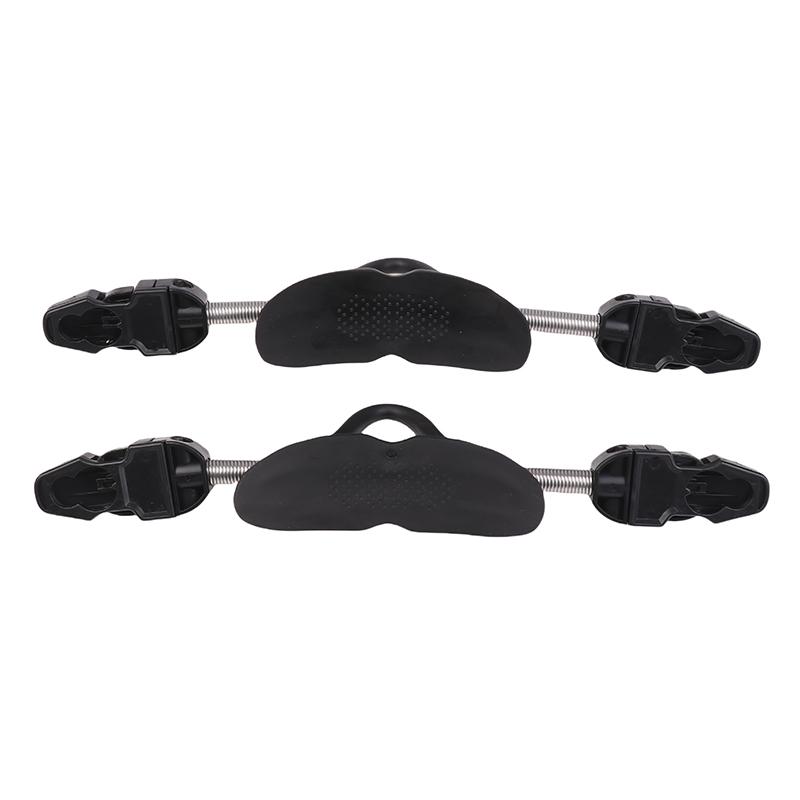 2Pcs/Pair Flippers Heel Strings Spring Buckle Stainless Steel Diver Fin Straps Anti-Slip Portable For Diving Snorkeling Supplies