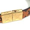 Louis Vuitton M6774F Monogram Bracelet LV Crafty Reversible Accessories Bracelet