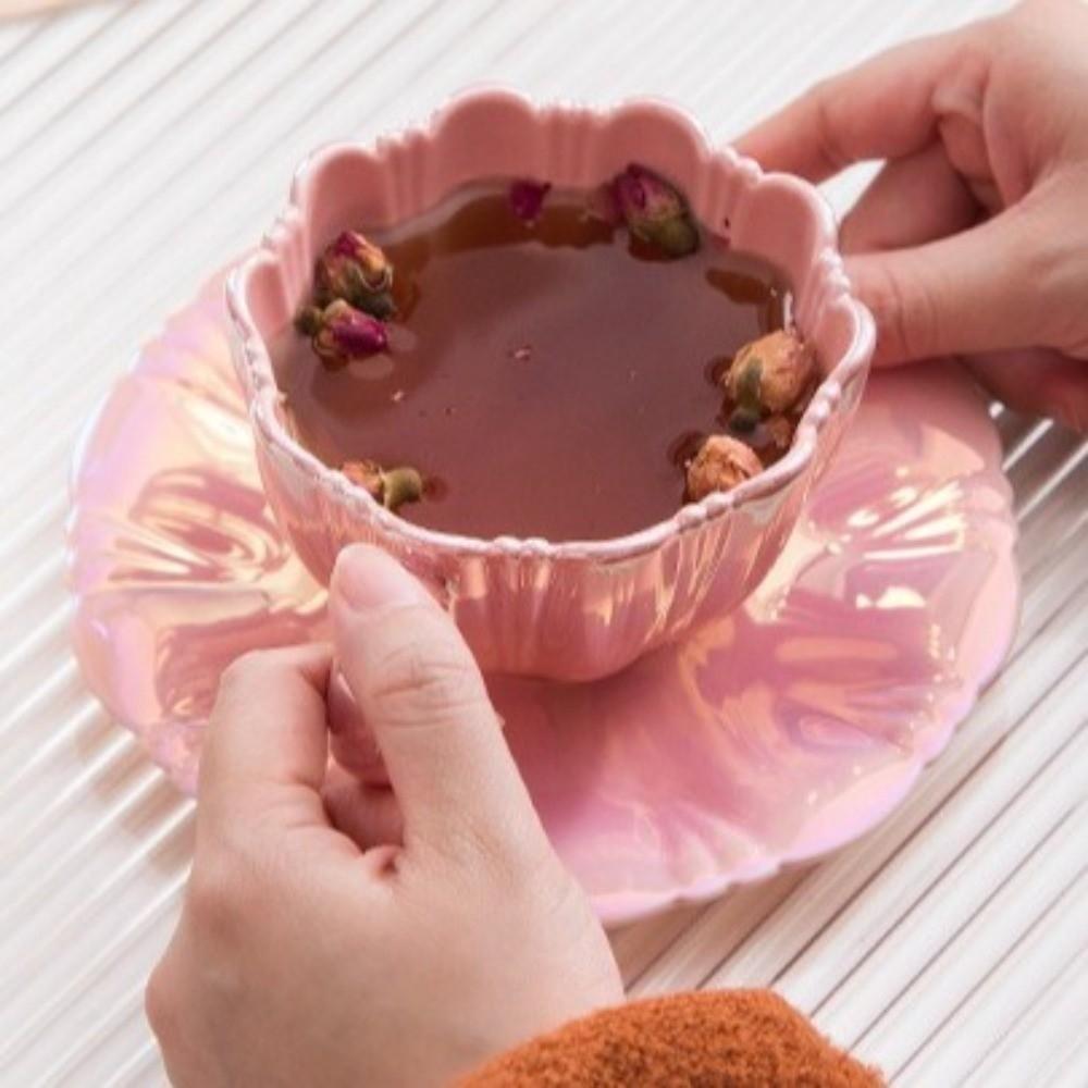 Ceramic Coffee Cup Gradient Juice Cup Coffee Ware Tea Cups Office