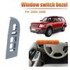 Front Left+ Right Door Window Switch Panel Cover Bezel Lift For Ford Expedition 2004- 2006