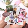 46 Blad Dromerige Landschap Decoratie Stickers, Elegante Waterverf Scenery & Glad Oppervlak, Makkelijk Af te Pellen voor Handgemaakte Kaarten
