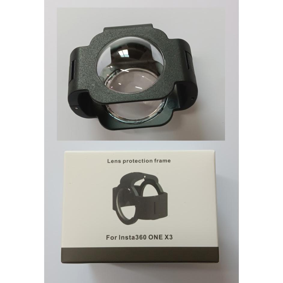 PULUZ Osłona ochronna na obiektyw do Insta360 X4 / X3 Pokrowiec ochronny na obiektyw do kamer akcji Insta360 X4 / X3 Akcesoria