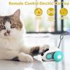 Estbridge Interactive Cat Toy, USB Rechargeable, Auto & Remote Control, Obstacle Avoidance, Dual Mode Smart Electric Cat Toy