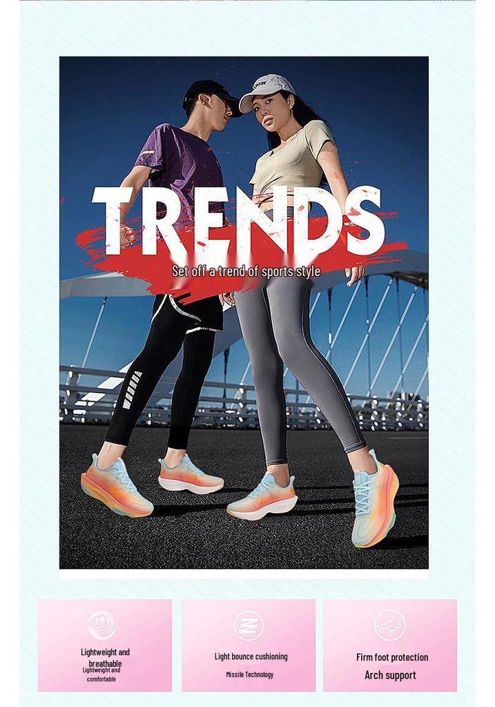 2025 Lightweight Carbon Plate Men's & Unisex Running Shoes - Breathable for Fitness, Jogging & Sports Racing