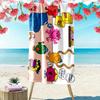 Mr. Men and Little Miss2 Print Beach Towel, Large Soft Quick Dry Towel for Beach Camping Swimming
