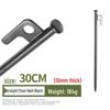 10mm Heavy-Duty Outdoor Camping Ground Stakes for Tents and Tarps