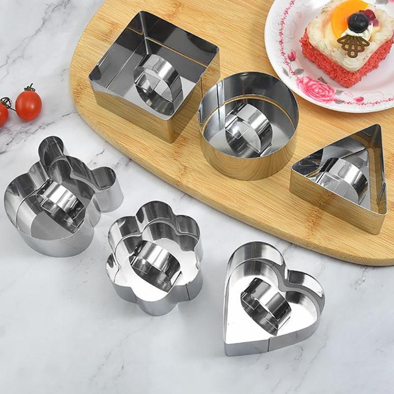 1 szt. Forma do ciasta ze stali nierdzewnej Diy Mus Ciasto Kreskówkowa forma do sushi Forma do prasowania kulek ryżowych Akcesoria kuchenne Kreatywny lunch Bento