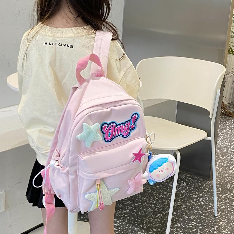 Kids Backpack for Boy Nylon School Bags Mother Kids Bags for Girl Toddler Backpacks Cute Backpack for Girl Class Bags
