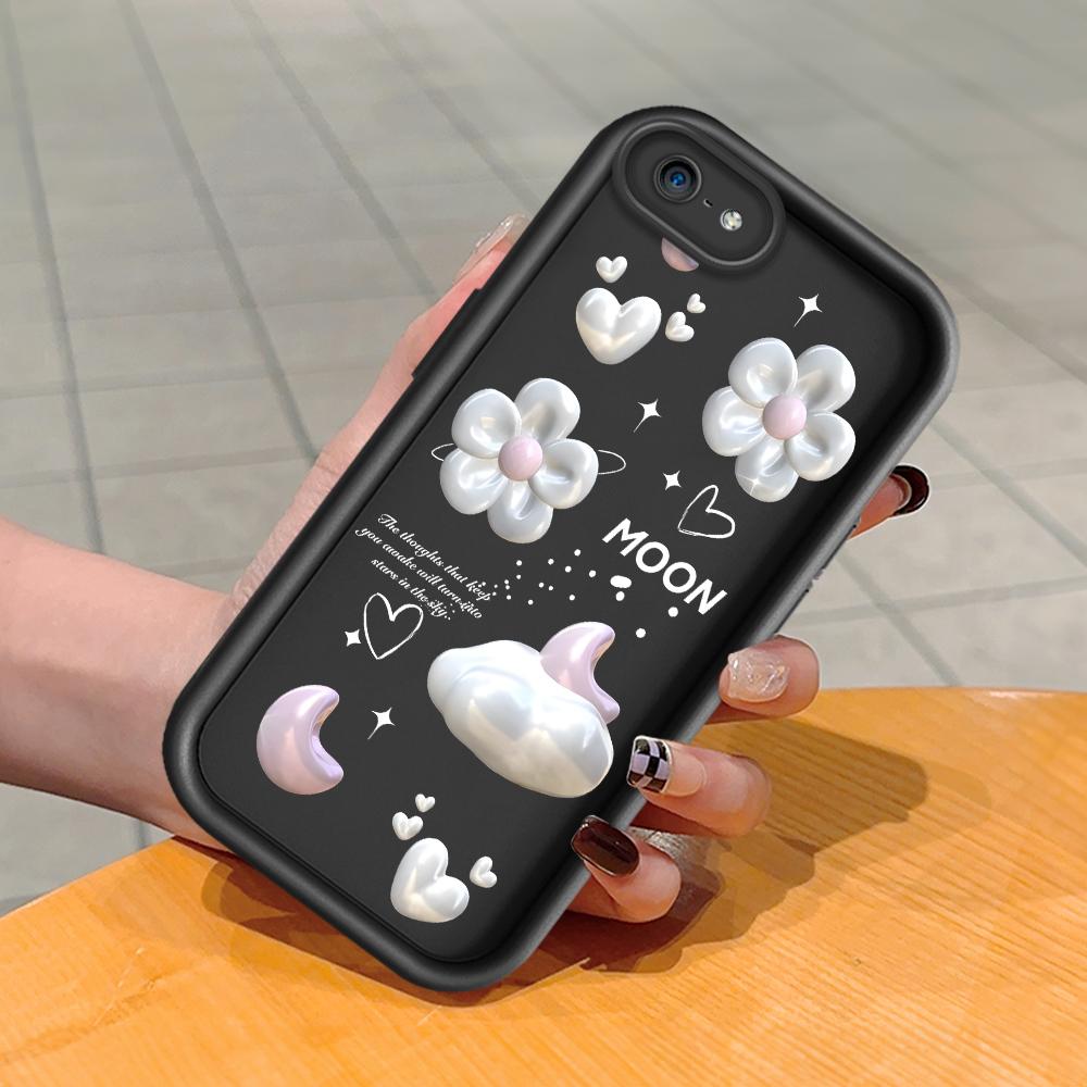 Měkký silikonový čtvercový žebříkový vzor tisku Pouzdro telefonu Plný kryt fotoaparátu Ochranné pryžové pouzdro odolné proti nárazům pro iPhone Infinix Tecno OnePlus