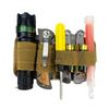 Black/Green/Brown Inner Separation Holder Module Storage Bag Panel Pouch EDC Tool  Camping Hiking
