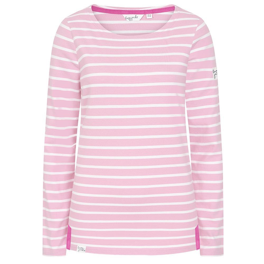 Lazy Jacks Womens/Ladies Breton Long-Sleeved Top