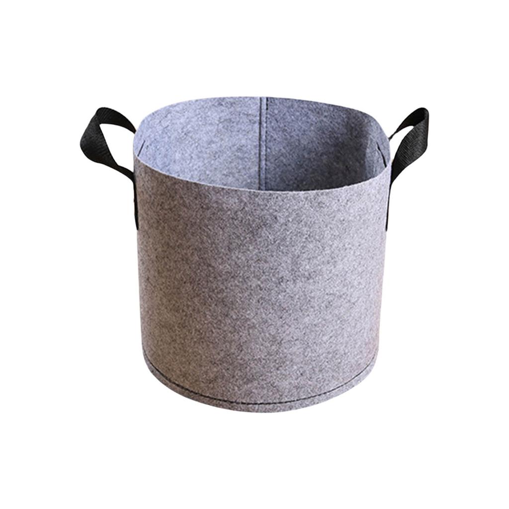 Plant Grow Bag Nonwoven Fabric Pots Plant Growing Bags Vegetable Planter Bags Suitable for Indoor and Outdoor Garden Use