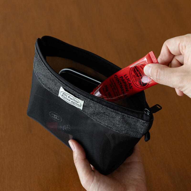 Сетчатая сумка-органайзер Momo ivory