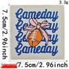 Liteon Cross-Border Alphabet Planet Embroidery Patch for Clothing & Accessories.