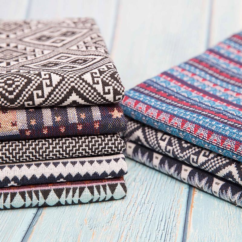 Yunnan Lijiang Ethnic-Style Cotton Linen Tablecloth – Retro Bohemian Decor.