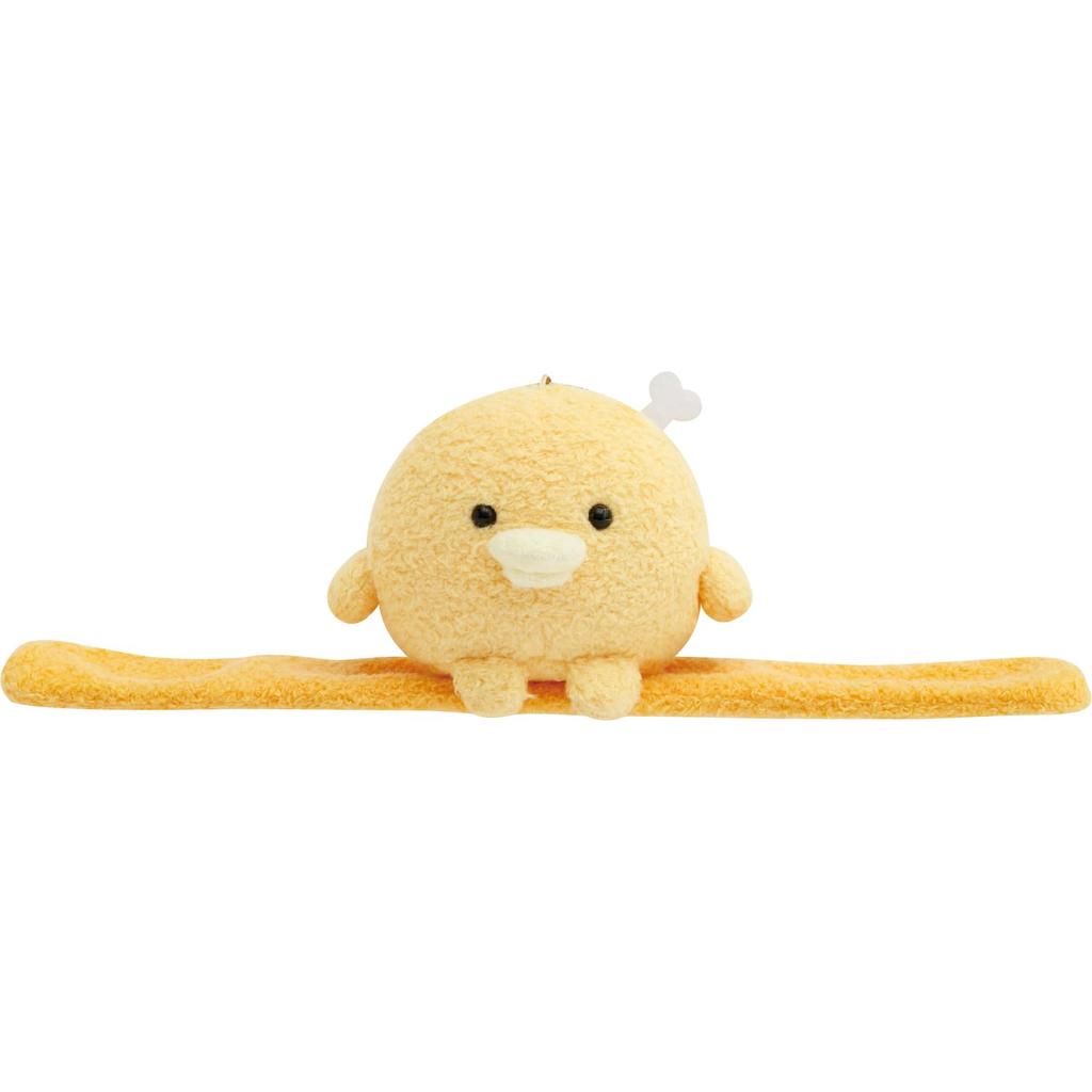 San-X Chikip Dancers "Karaage LOVE" Plush Toy Band MV07901 H105 x W85 x D70mm