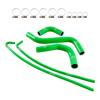 Silicone Radiator coolant Hose kit For Kawasaki Z900 Z900RS 2017-2025 Green