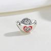 New Copper Charm New Year Gold Ingot Heart Bead Jewelry Piece Designing For Classic Bracelet Women Fashionable Jewelry DIY Style Gifts