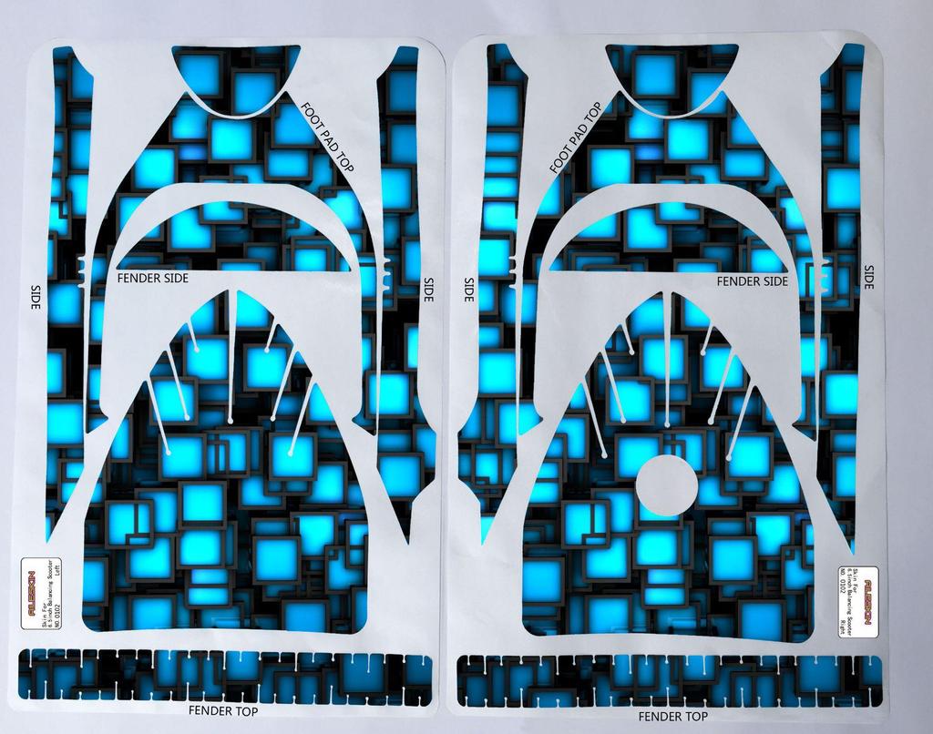 Custom Pattern Balance Car Stickers