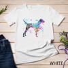 Colorful German Shorthaired Pointer Dog Lover Unisex T-shirt