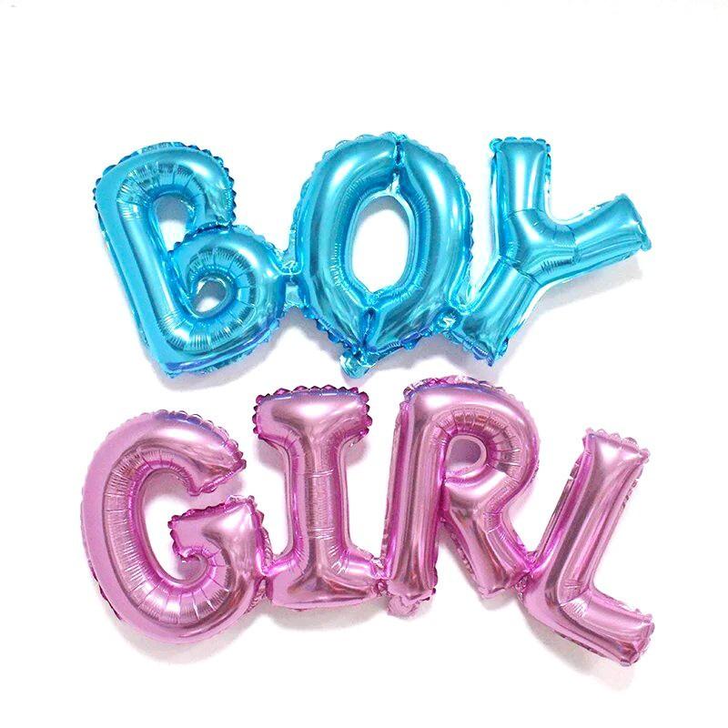 Sex Reveal Boyorgirl Balloon Decoration Set Baby Baby Sex Reveal Party Baby Shower Set