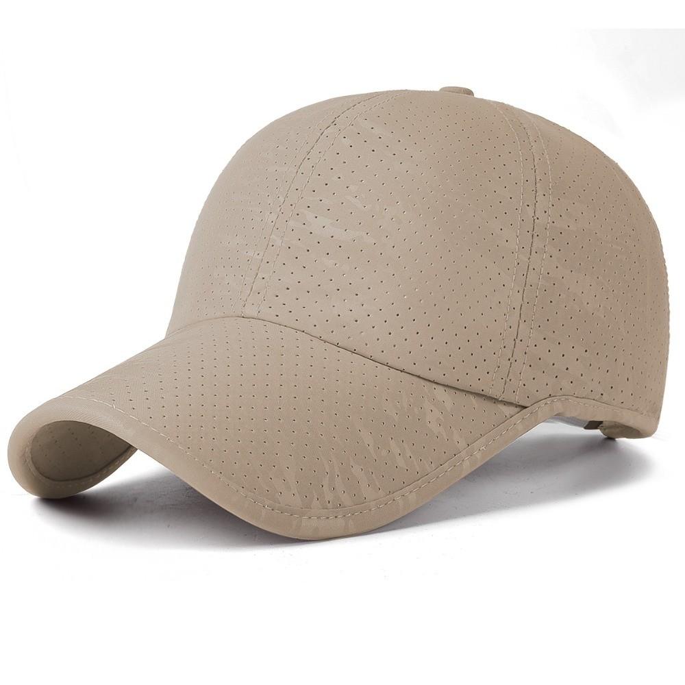 Breathable Perforated Summer Sun Hat Sun Protection Travel Sports Hat  For Women Men