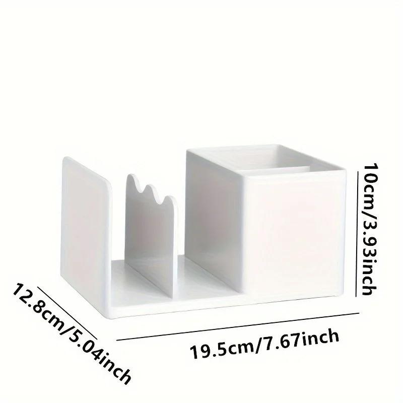 1 Stück Polier-Schreibtisch-Aufbewahrungsbox - geräumiger Ordner-Aufbewahrungs- und Sortierständer mit Spannmontage - perfekt für Büros